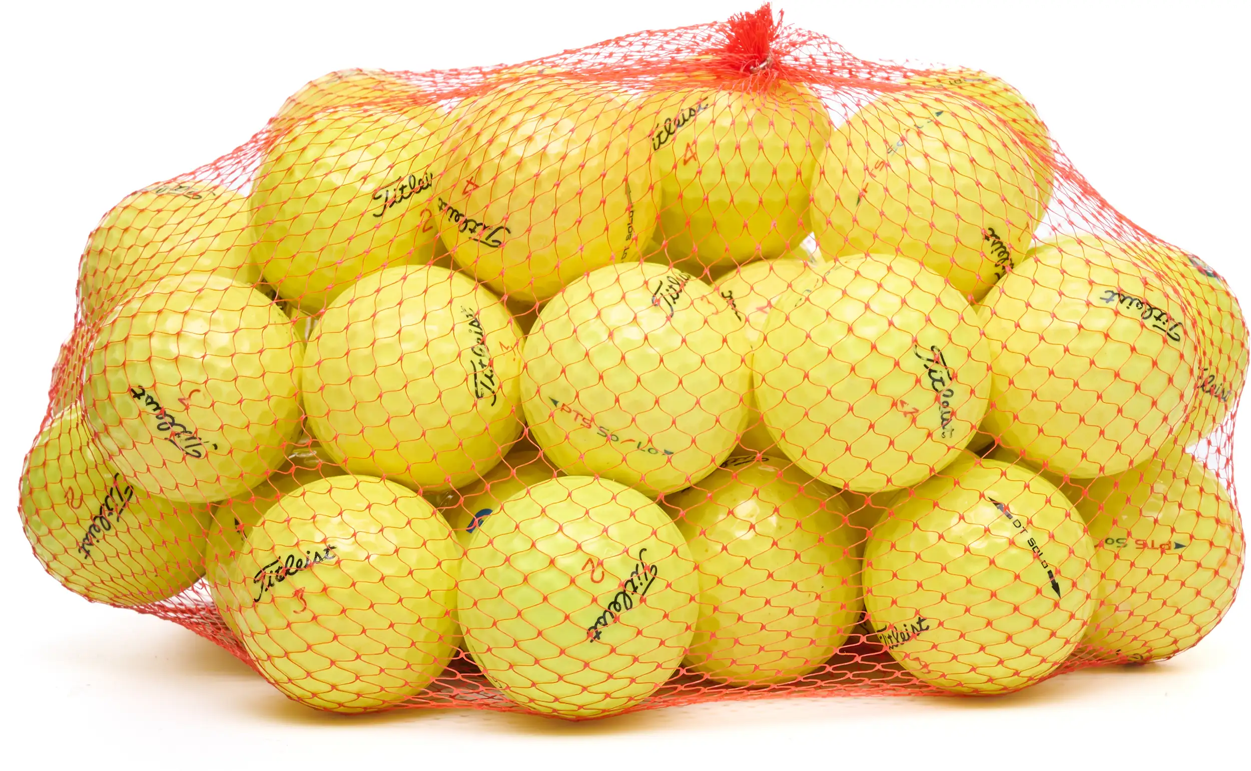 50 Titleist DT SoLo Lakeballs, yellow