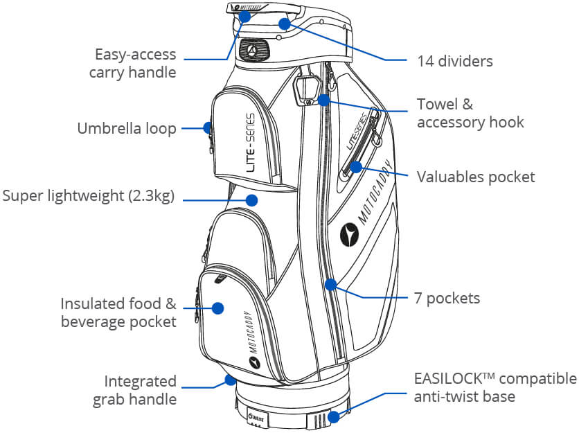 Motocaddy Lite Series Cartbag