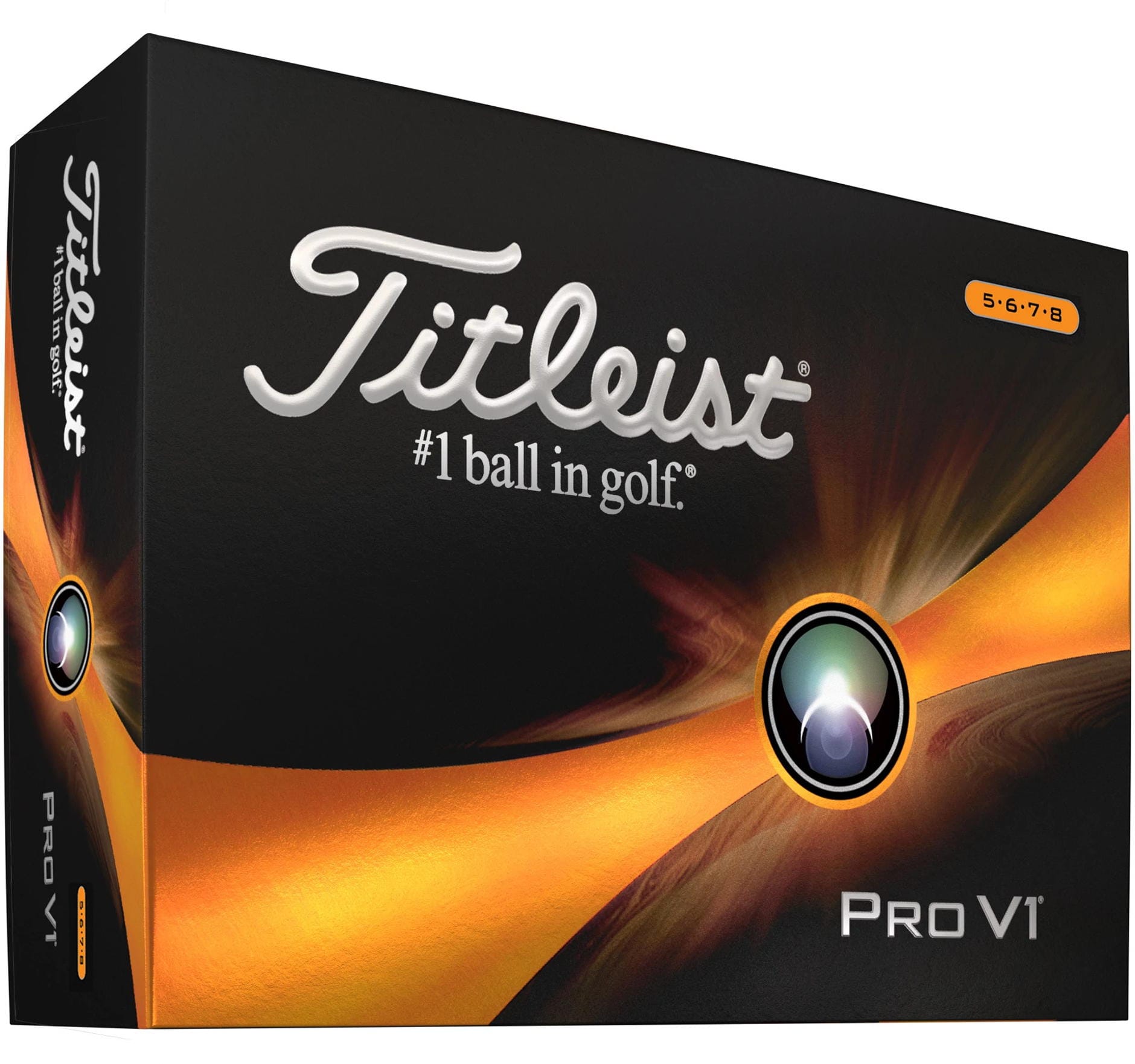 12 (neue) Titleist Pro V1 High Numbers, white