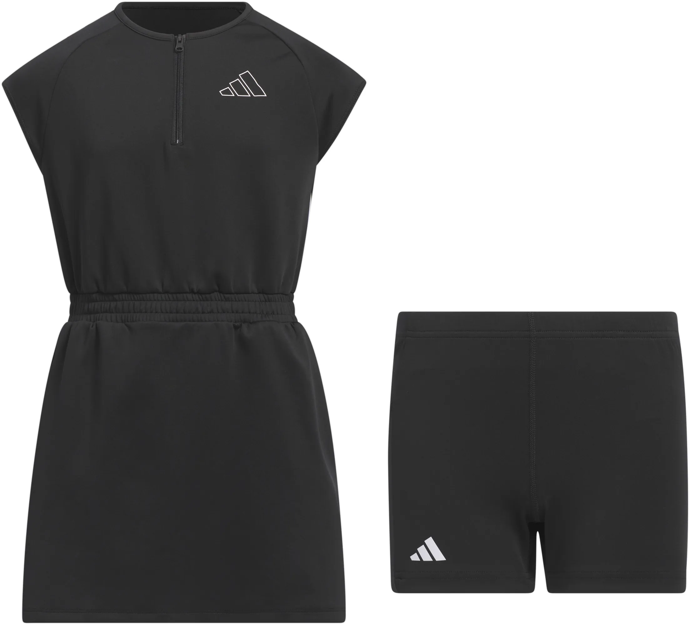 adidas Girls Sport Golfkleid, schwarz