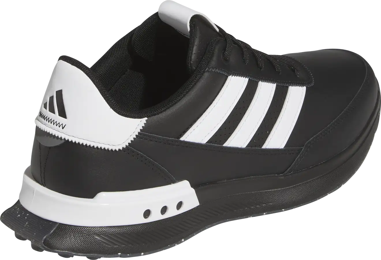 adidas S2G SL Leather 2024 Golfschuh, schwarz/weiß