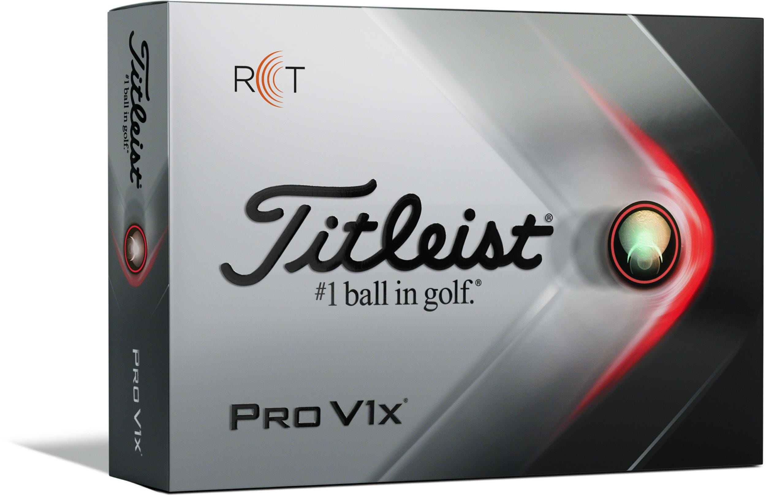Titleist Pro V1x RCT Golfbälle, white