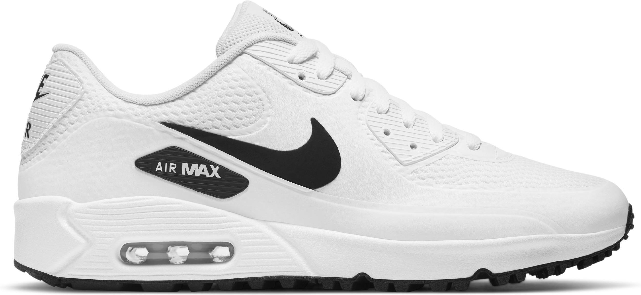 Nike Air Max 90 G Golfschuh, white/black