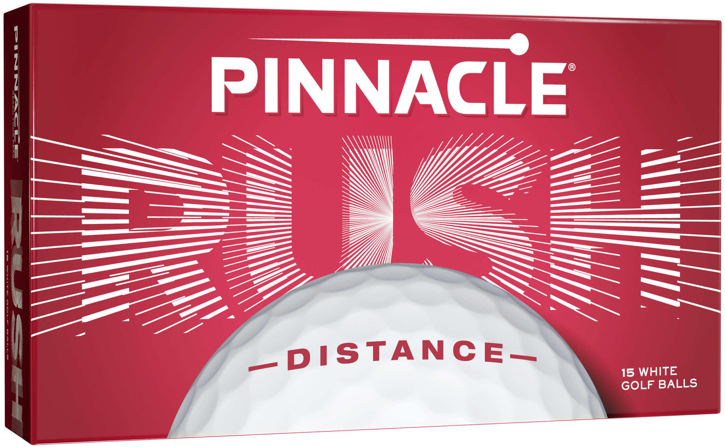 Pinnacle Rush Golfbälle, white