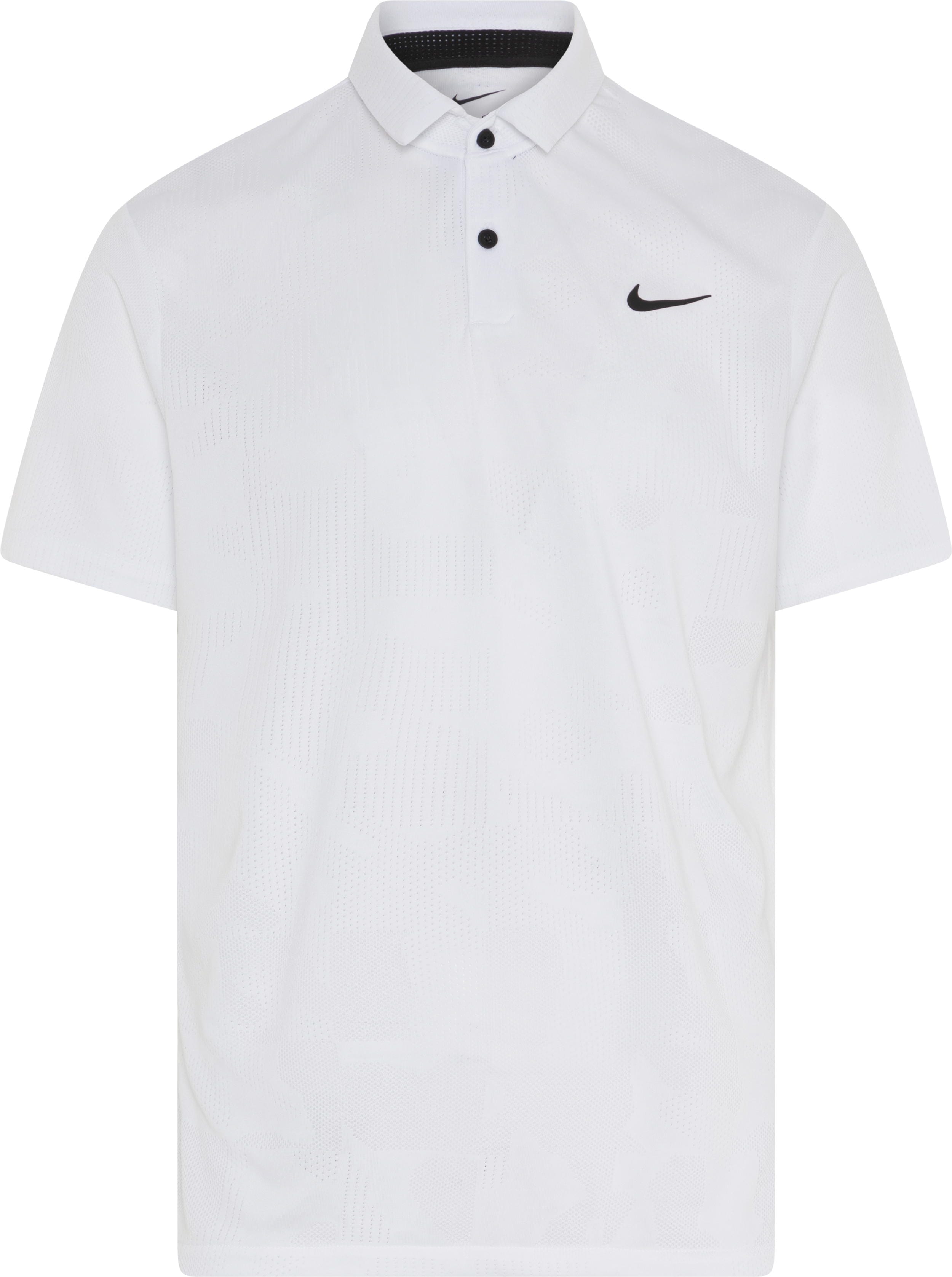 Nike Dri-Fit Tour Jacquard Polo, white