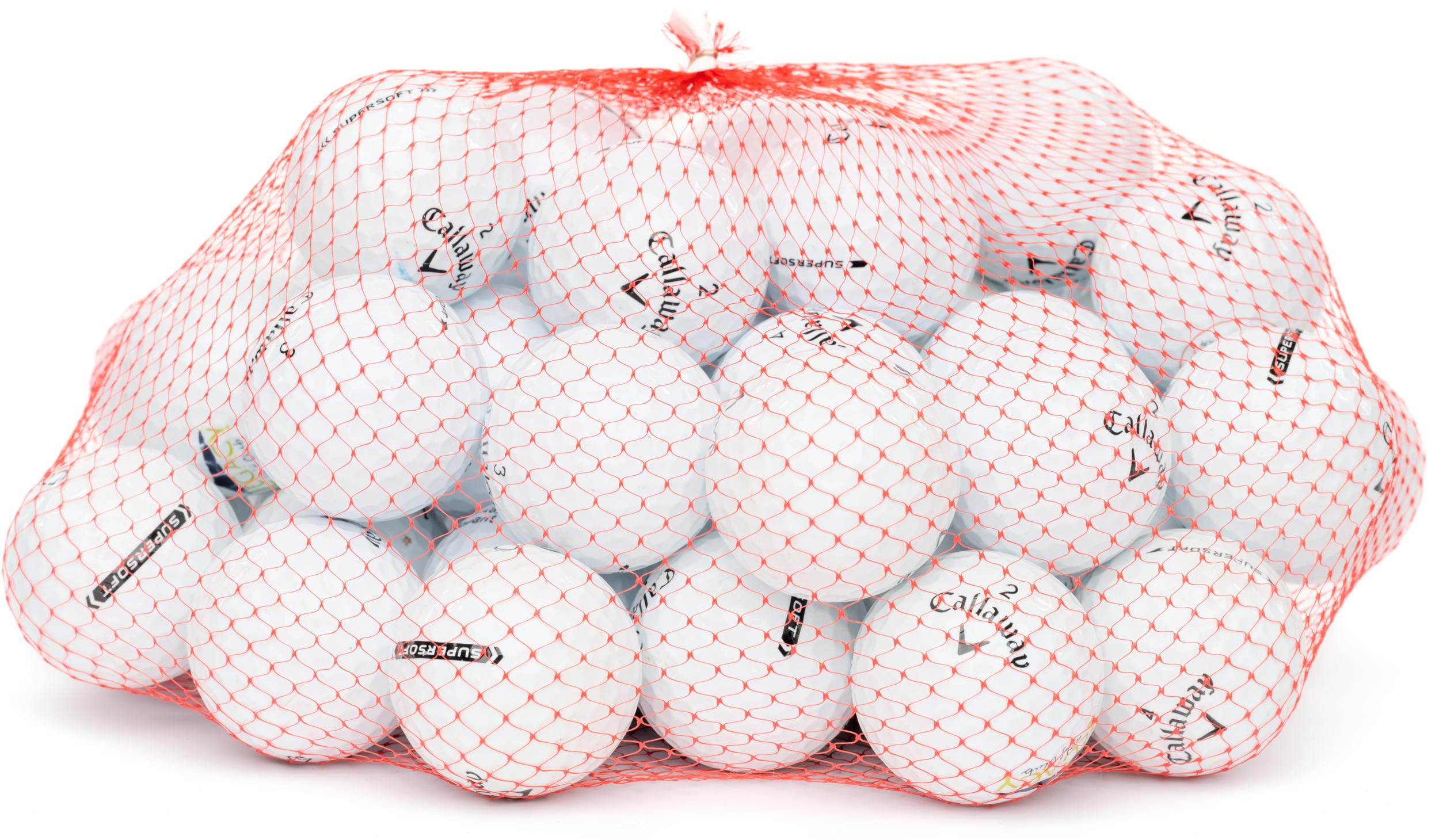 50 Callaway Supersoft Lakeballs, white