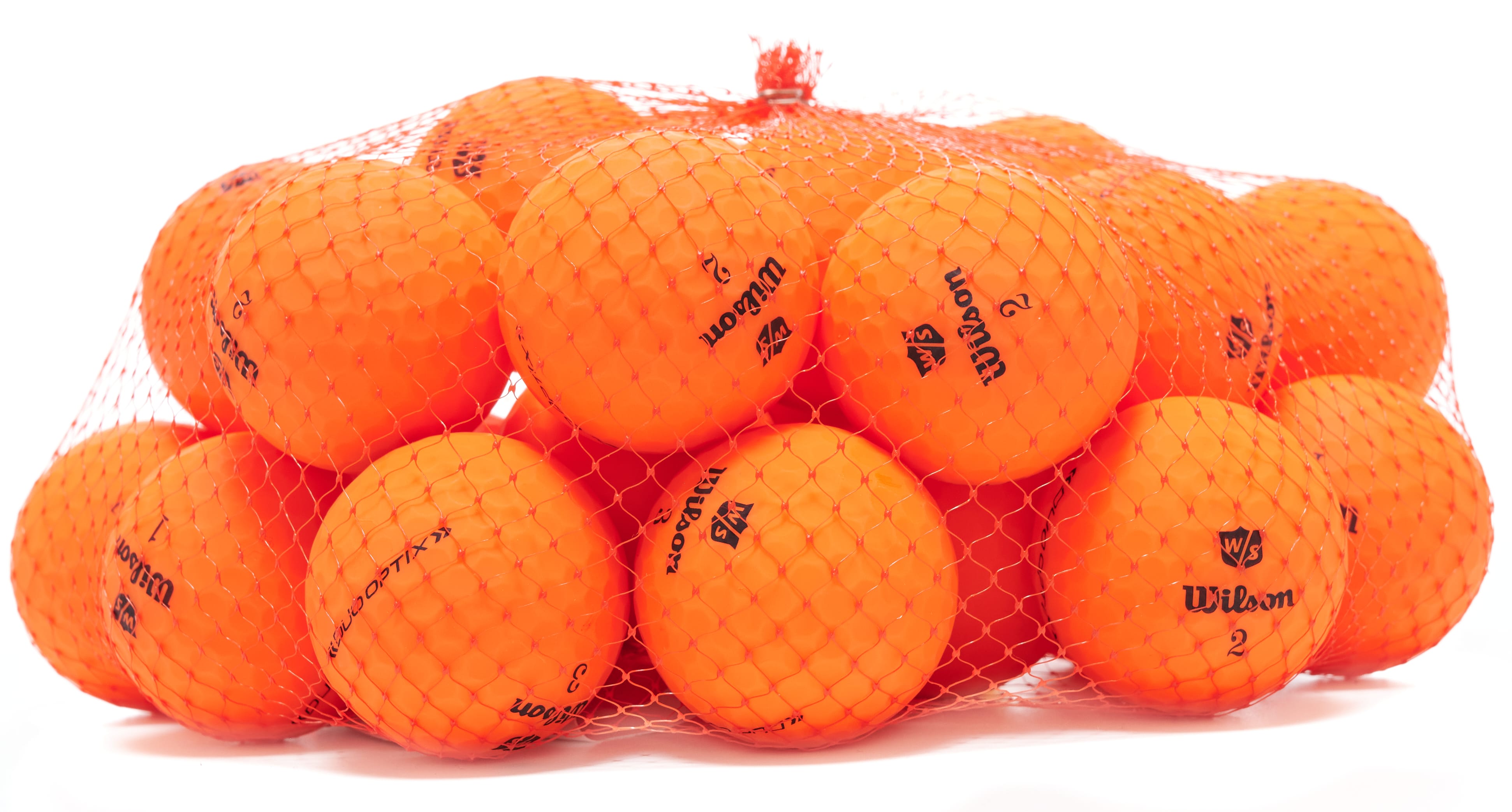 Wilson Staff DUO Soft Optix Golfbälle, orange