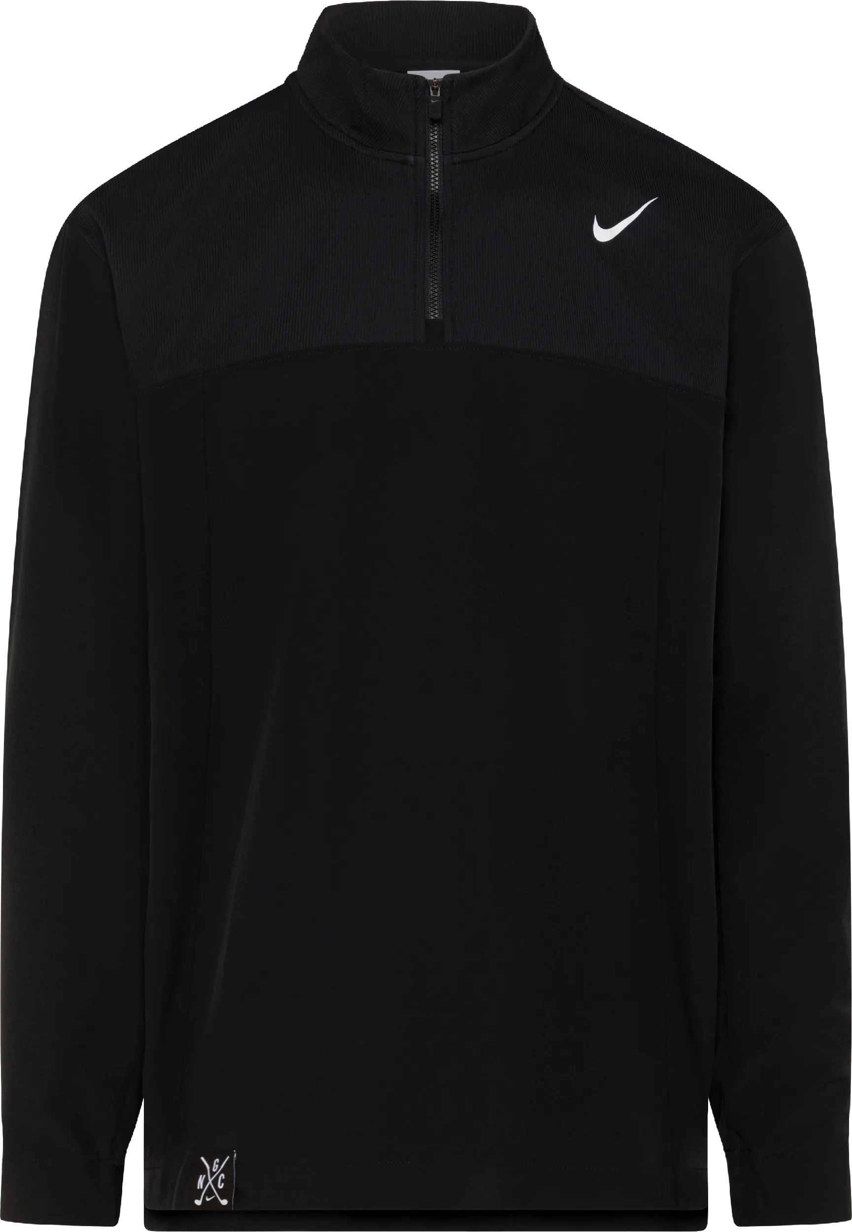 Nike Golf Club Dri-FIT 1/4 Zip Windshirt, schwarz