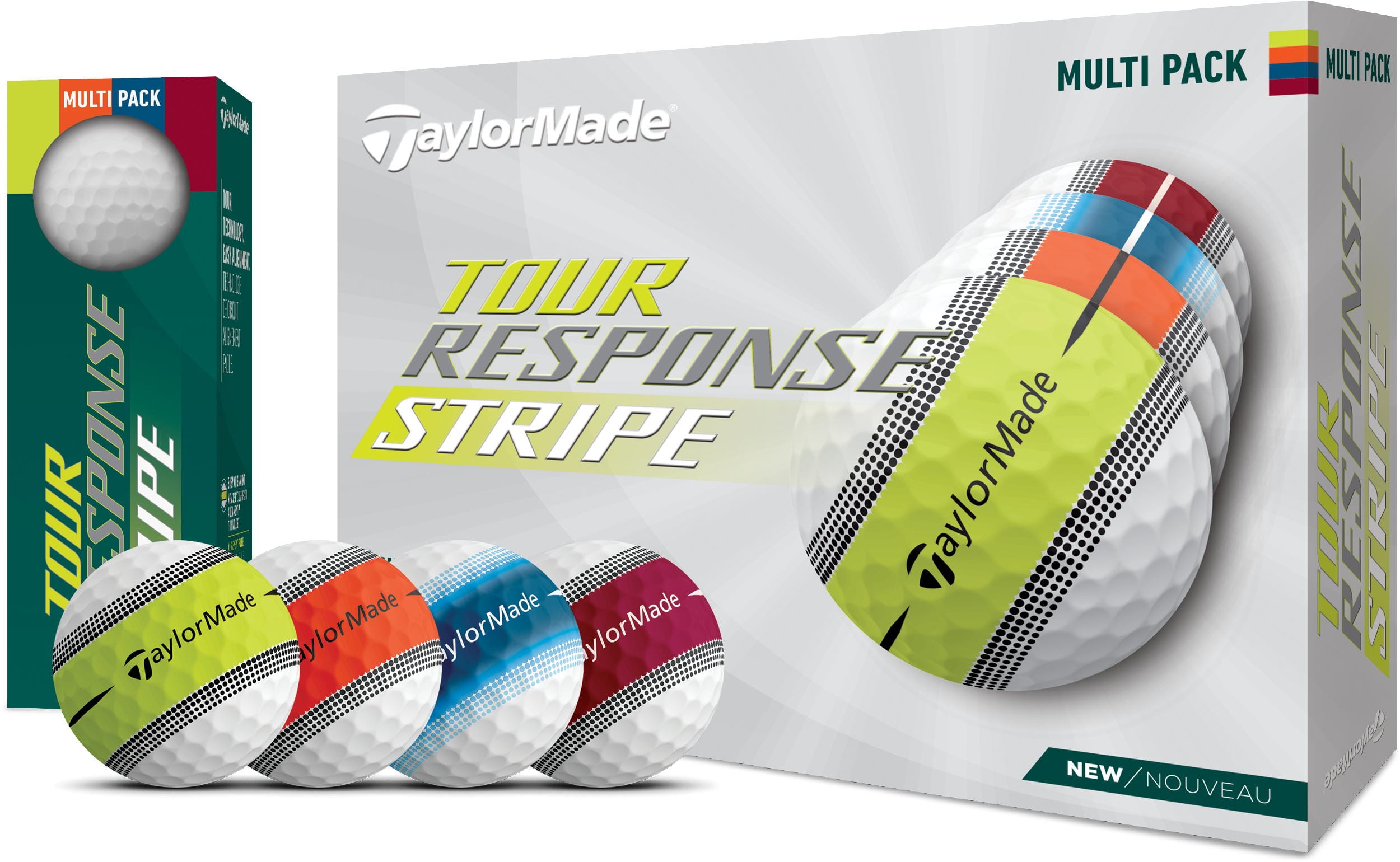 TaylorMade Tour Response Stripe, multi