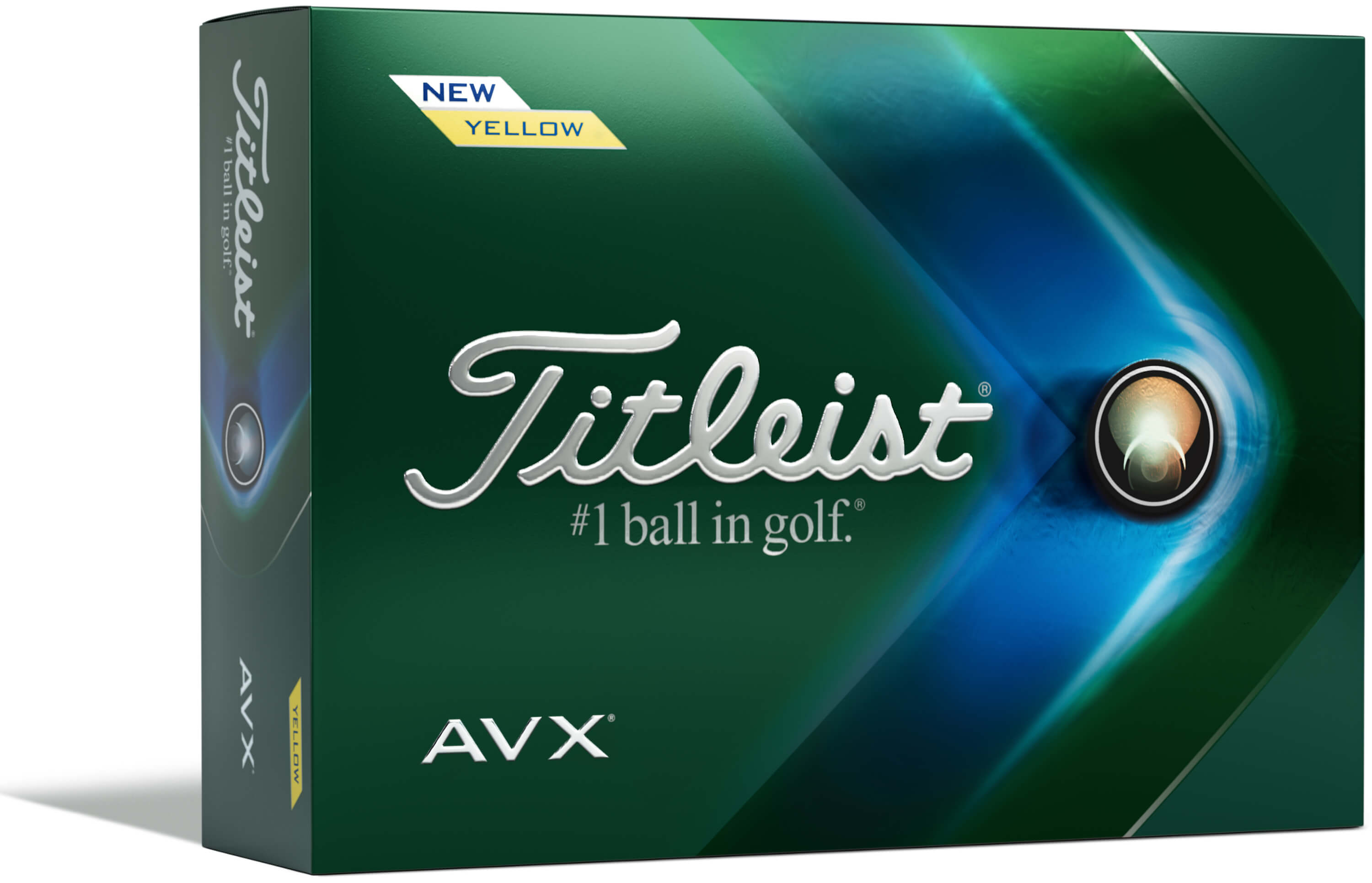 Titleist AVX Golfbälle, yellow