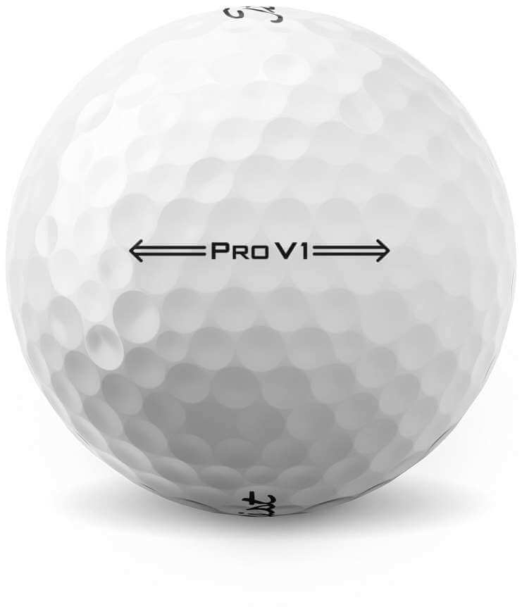 Titleist Pro V1 High Numbers Golfbälle, white