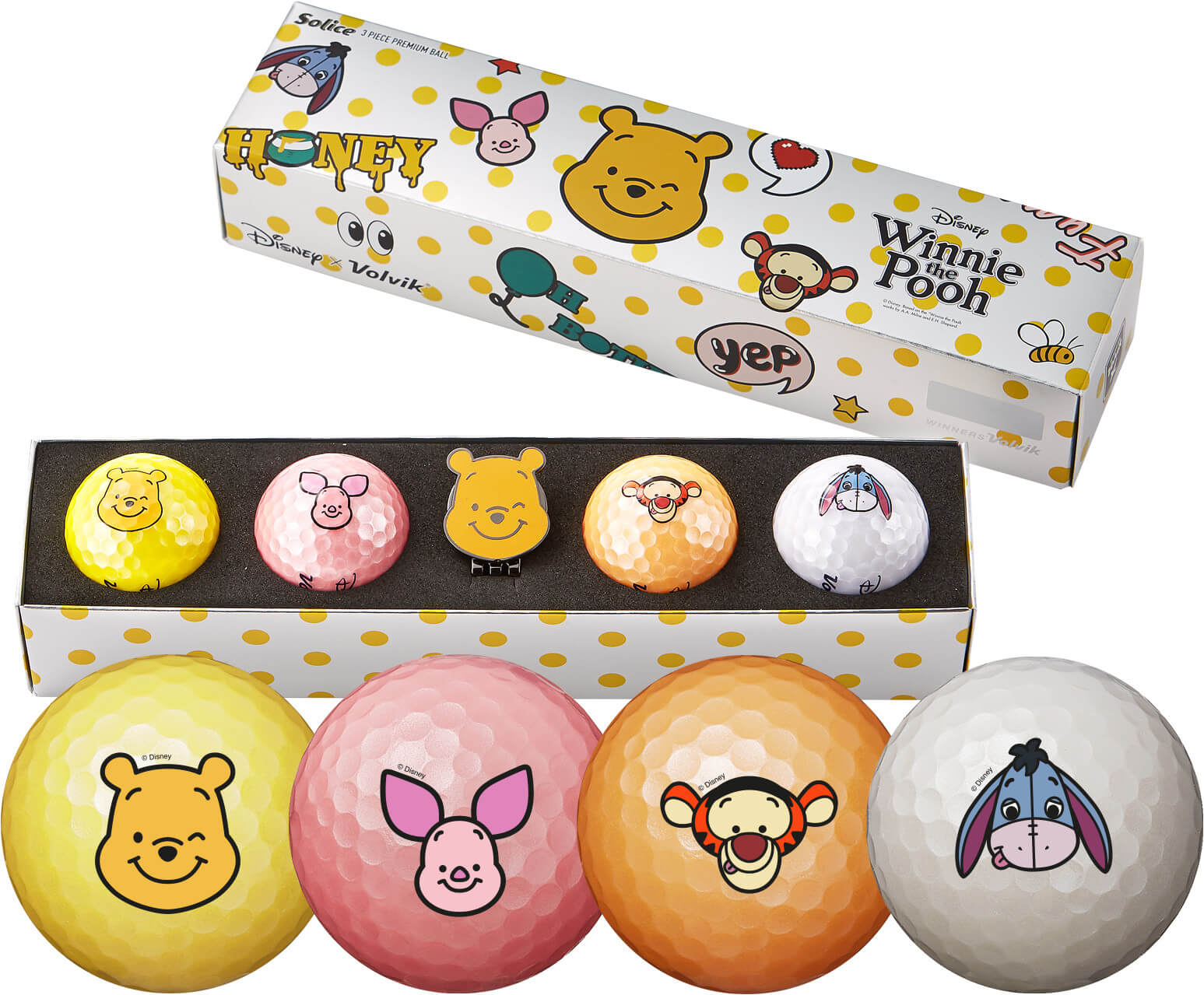 Volvik Disney Winnie Pooh & Friends Edition Set