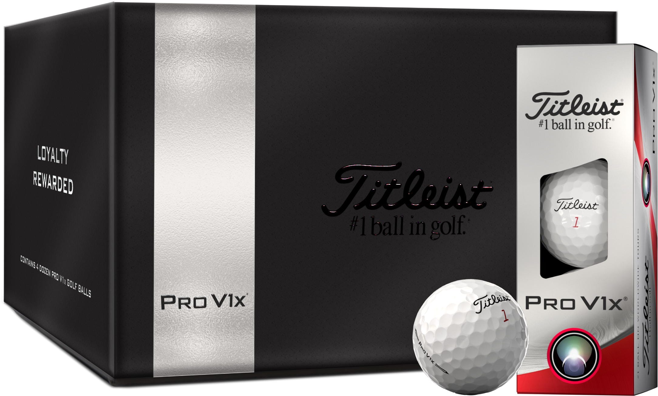 Titleist Pro V1x Golfbälle Limited Box